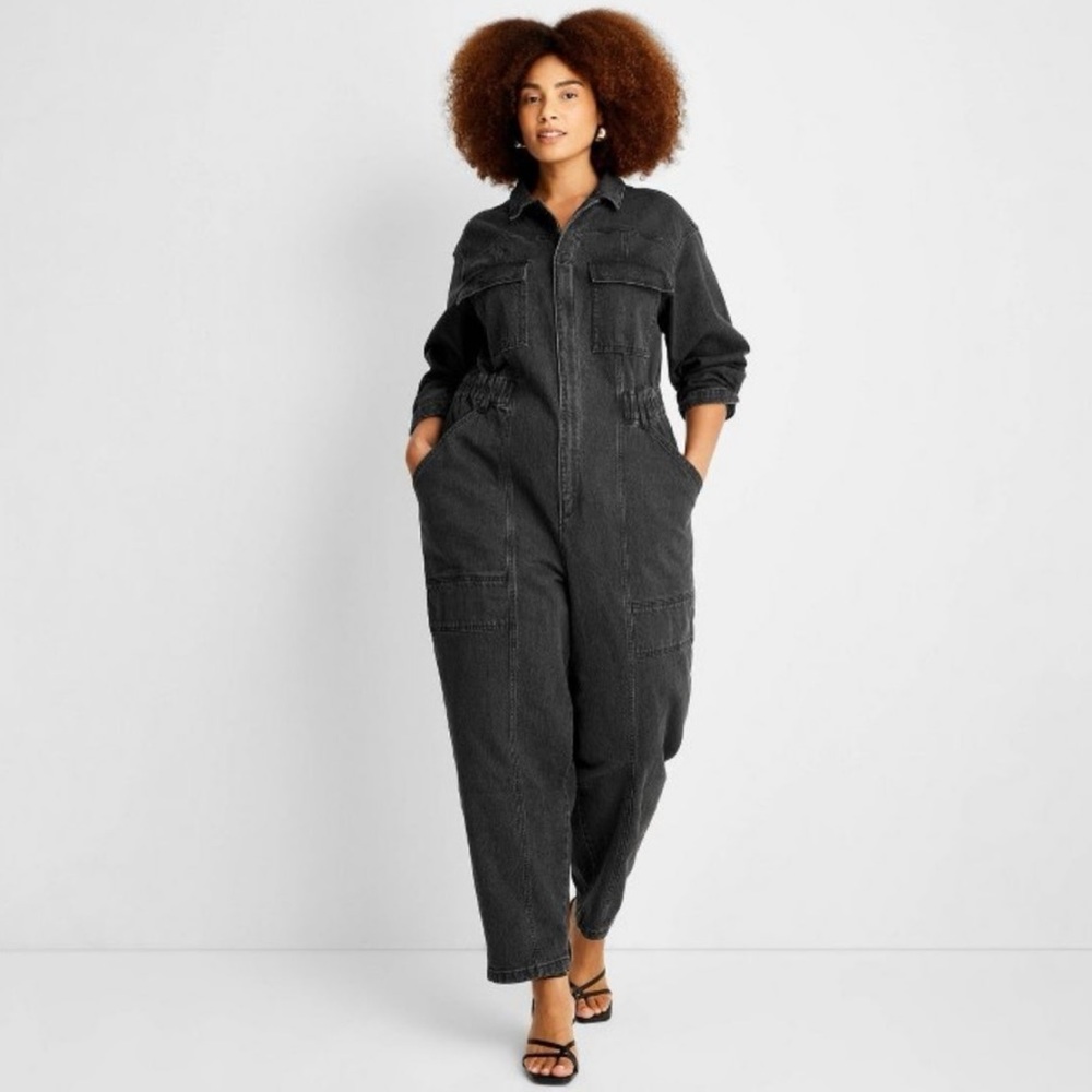 Universal thread jumpsuit denim